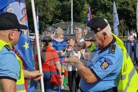 Румъния - протест