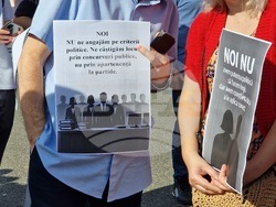 Румъния - протест