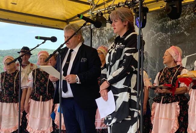 Паметта на българските студенти, загинали в Словашкото народно въстание, беше почетена в Хронски Бенядик на 13 септември