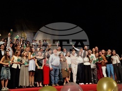 Откриване на новата учебна година в НАТФИЗ, снимка – Даниел Димитров/БТА