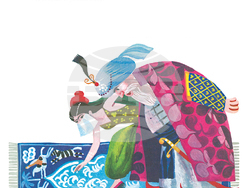 В два тома са събрани текстове от поредицата „Приказки от цял свят“ на Николай Райнов и илюстрации на Любен Зидаров. Снимки: издателство „Миранда“