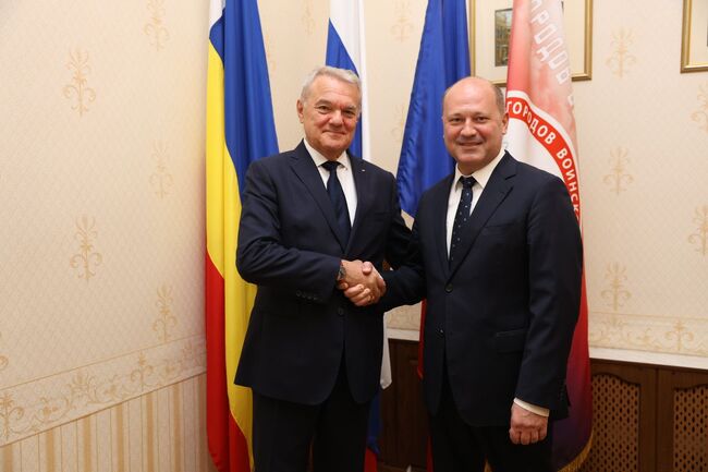 ПП АБВ: Кметът на Ростов връчи благодарствена нота на Румен Петков за принос към съхранението на историческата памет и развитието на приятелството между България и Русия