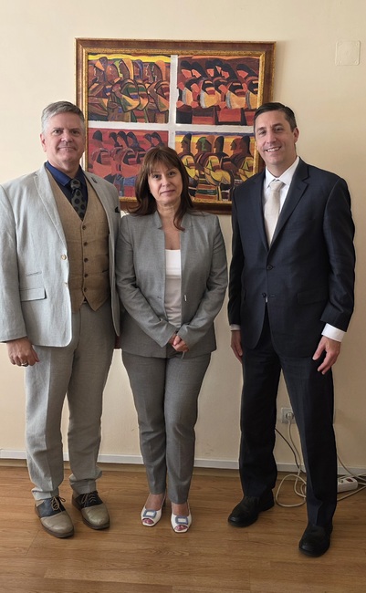 Омбудсманът Велислава Делчева се срещна с временно управляващия посолството на САЩ у нас Х. Мартин Макдауъл 