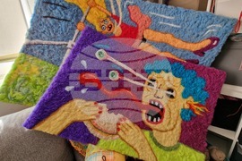 Румъния - Меган Доминеску - текстилен артист