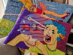 Румъния - Меган Доминеску - текстилен артист