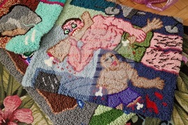 Румъния - Меган Доминеску - текстилен артист