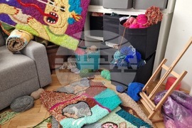 Румъния - Меган Доминеску - текстилен артист