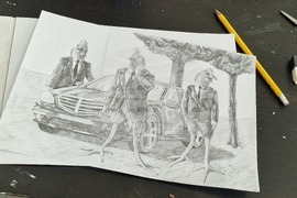 Румъния - Меган Доминеску - текстилен артист