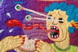 Румъния - Меган Доминеску - текстилен артист