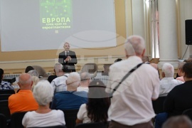 Русе - Петър Волгин - книга - " Европа сред края на евроатлантизма" -  представяне