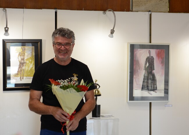 Пластики от метал и картини представи Живко Седларски в Козлодуй