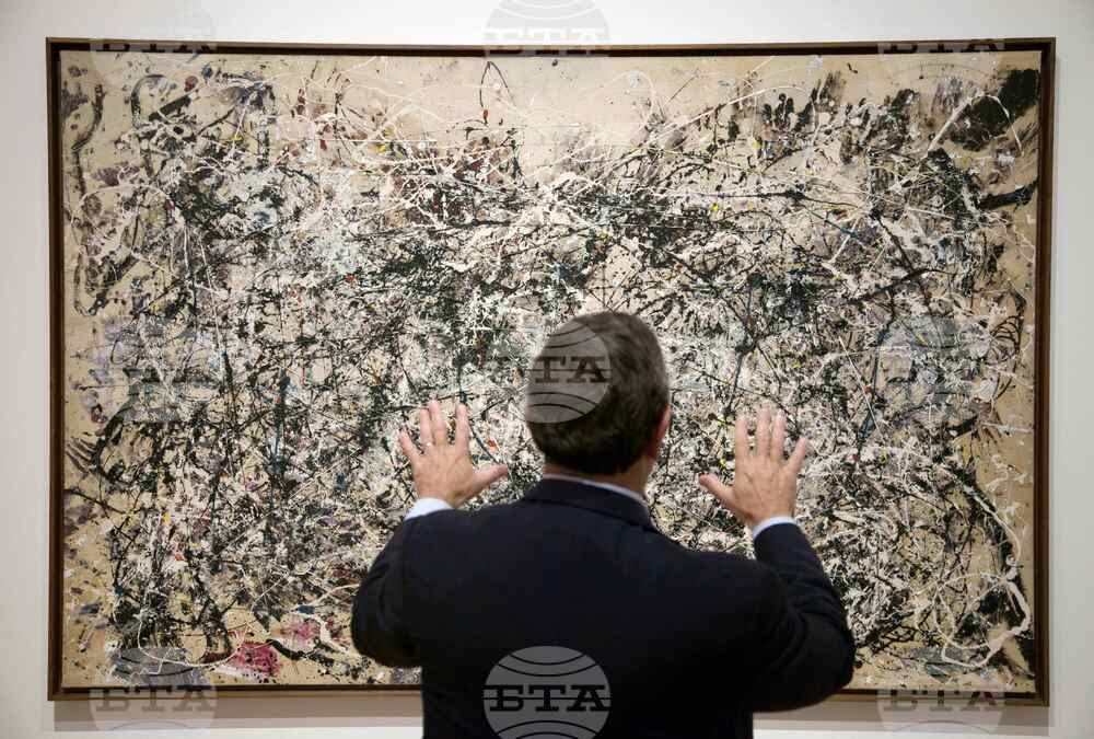 Разкрита е десетилетна загадка за синия цвят в емблематична картина на Джаксън Полък