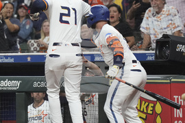 Rangers Astros Baseball