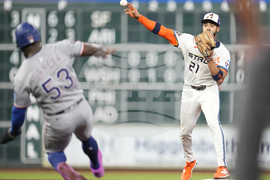 Rangers Astros Baseball