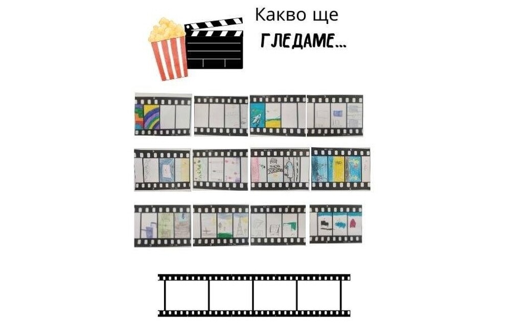 В първия учебен ден ученици от училище „Д-р Петър Берон“ в Рединг рисуваха „епизоди от своите летни филми“, с които разказаха за ваканцията