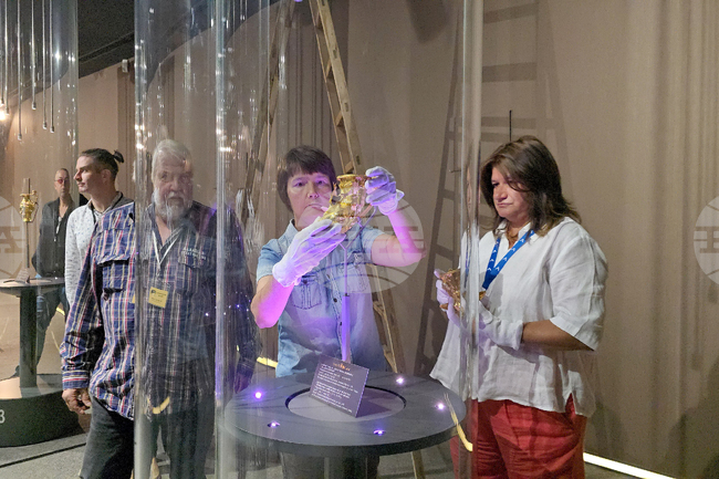 Оригиналът на Панагюрското златно съкровище отново е в дома си