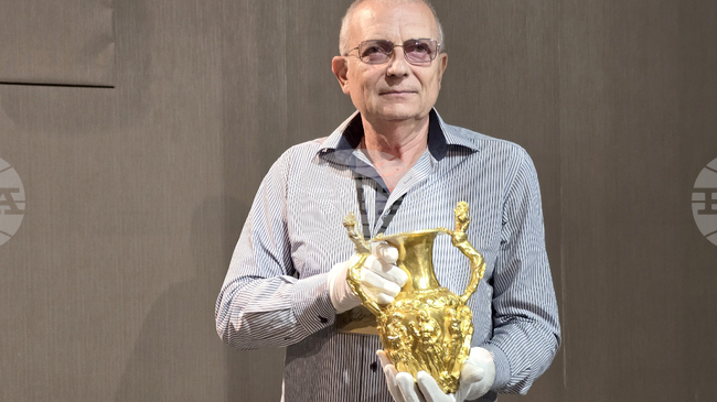 Оригиналът на Панагюрското златно съкровище се завръща в Панагюрище по повод 150-годишнината от Априлското въстание