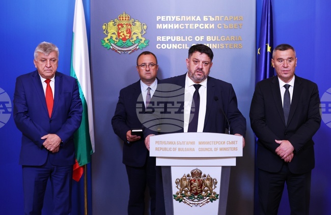 Министерски съвет - Иванов - Генов - Зафиров - Тахов - изявление