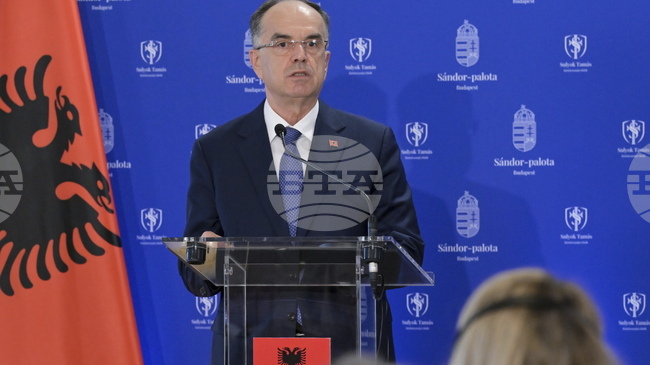 Президентите на Северна Македония и Албания обсъдиха европейската интеграция и двустранното сътрудничество в Скопие