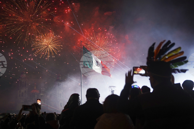 APTOPIX Mexico Independence Day