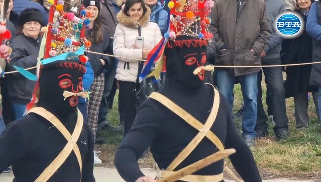 Празник на кукерите и маските се състоя в силистренското село Айдемир