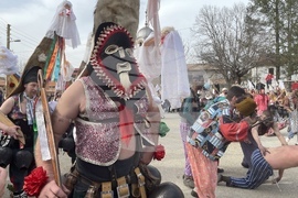 Село Турия  - кукерски игри