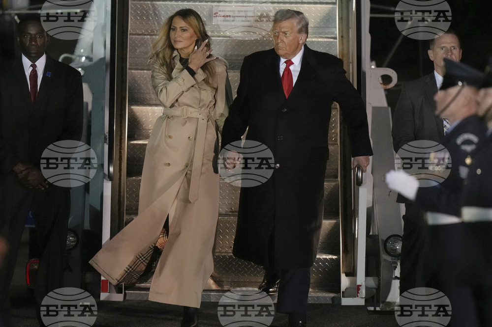 APTOPIX Trump Britain