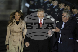 APTOPIX Trump Britain