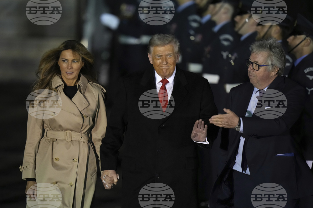 APTOPIX Trump Britain