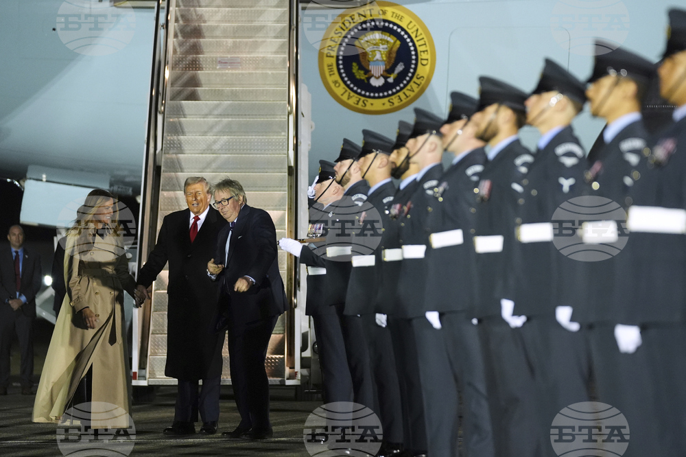 APTOPIX Trump Britain