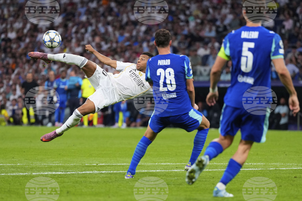 APTOPIX Spain Soccer Champions League