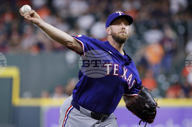 Rangers Astros Baseball