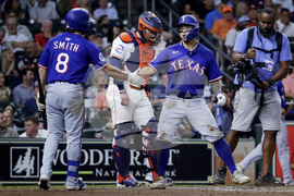 Rangers Astros Baseball