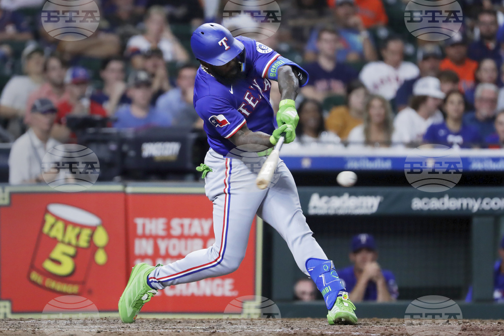 Rangers Astros Baseball