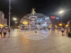 Скопие - протест