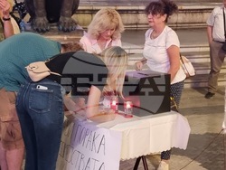 Скопие - протест