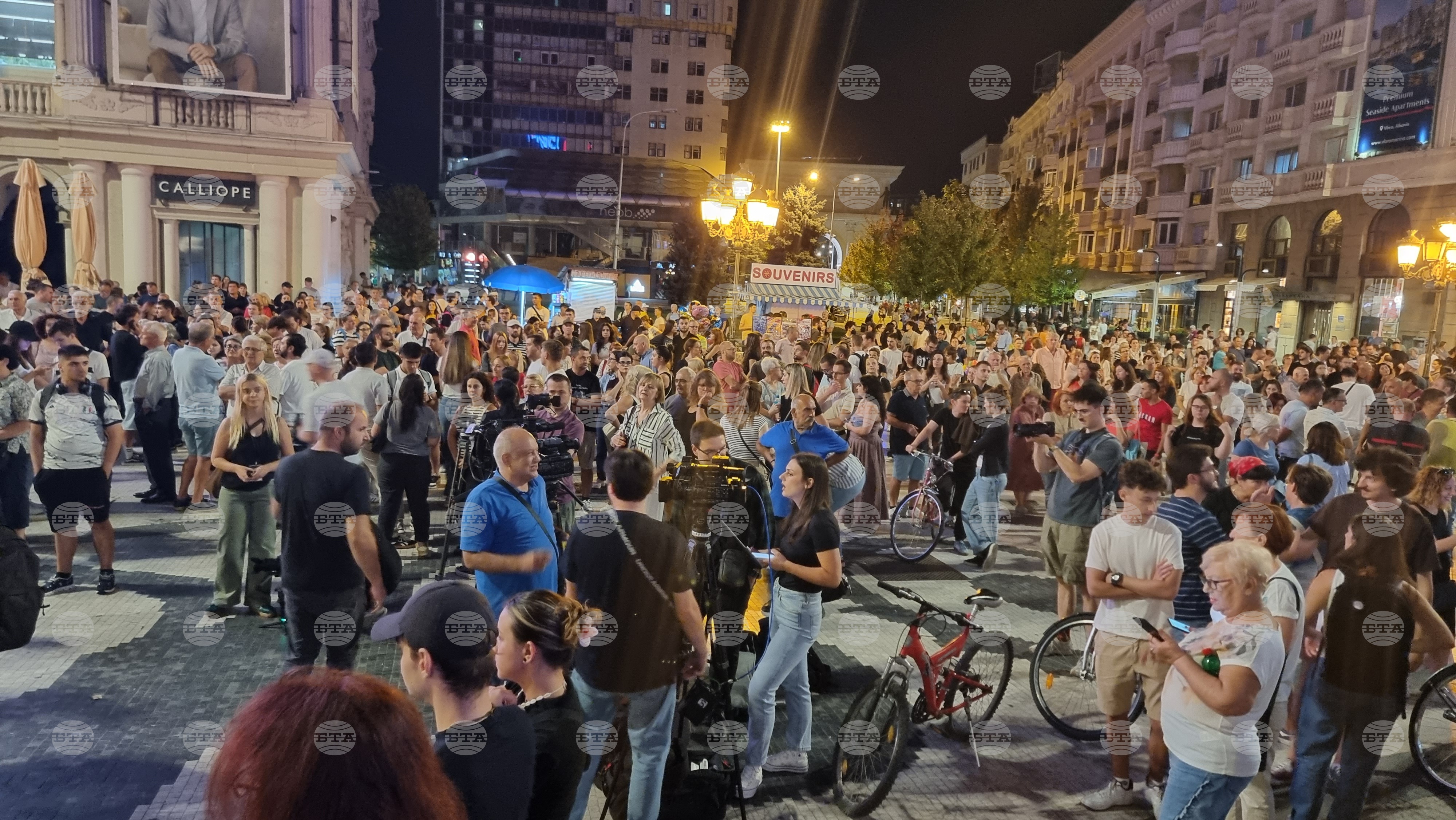 Родителите на загиналите при пожара в дискотека в Кочани, Северна македония, организират "Марш на ангелите" в Скопие