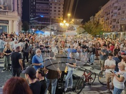 Скопие - протест