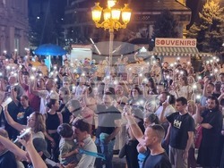 Скопие - протест