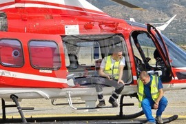 Сливен - скаутски клуб „Вятър Бора“ - спешна помощ по въздух - HEMS