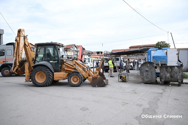 Община Сливен премахва пет незаконни бараки в центъра на квартал „Надежда“