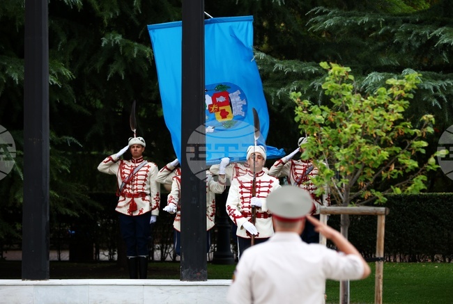 Sofia Flag Raised on City Day