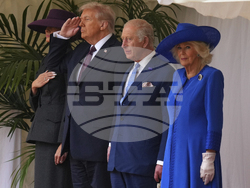 APTOPIX Trump Britain