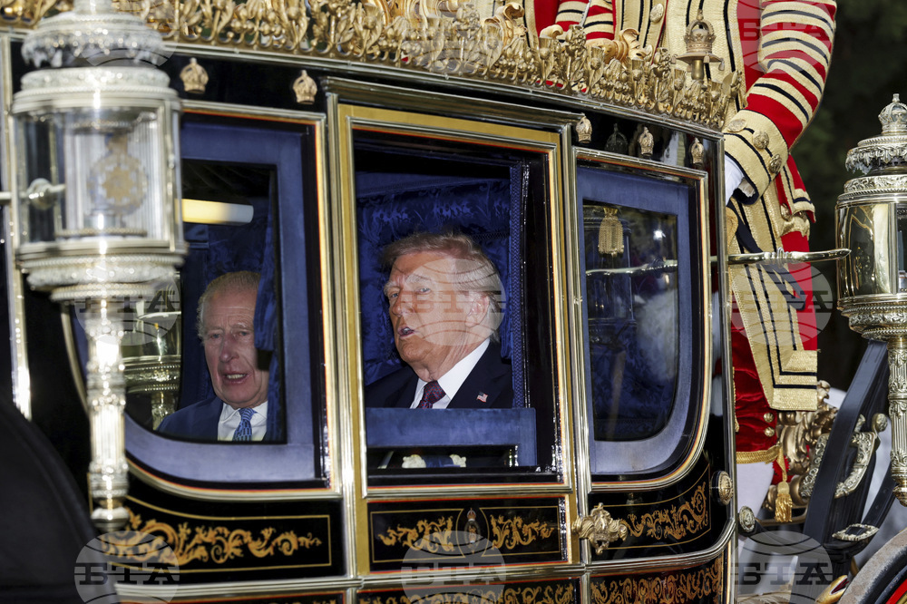 APTOPIX Trump Britain