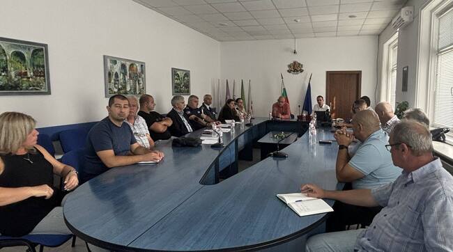 В Търговище обсъдиха потенциални сценарии за активиране на системата BG-Alert