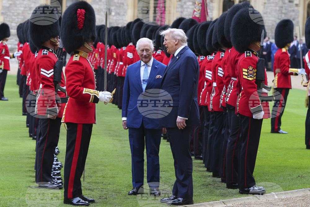 APTOPIX Trump Britain