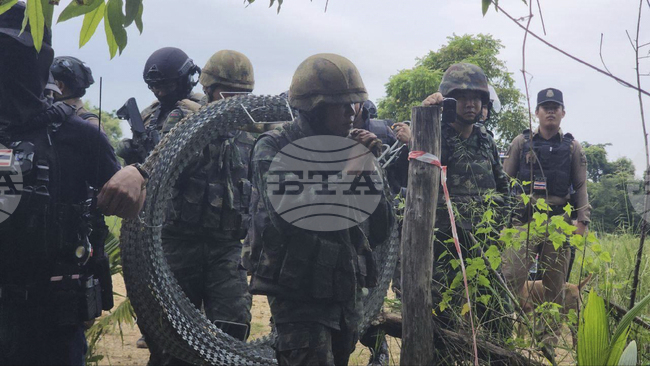 Тайланд замразява споразумението за спиране на огъня с Камбоджа