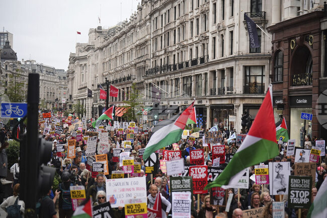 Britain Trump Protest