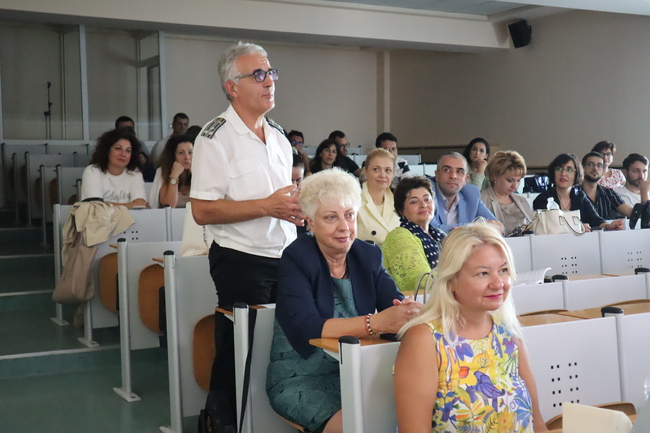 Кап. I ранг проф. Недко Димитров е новият председател на Съюза на учените във Варна