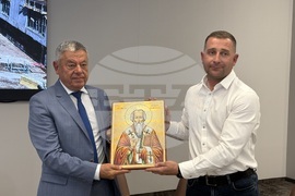 Самоков - комплекс „СамЕлион“ - Петър Георгиев - награждаване